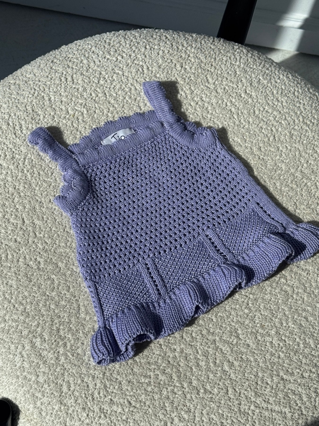 The Lavendar Knit Top