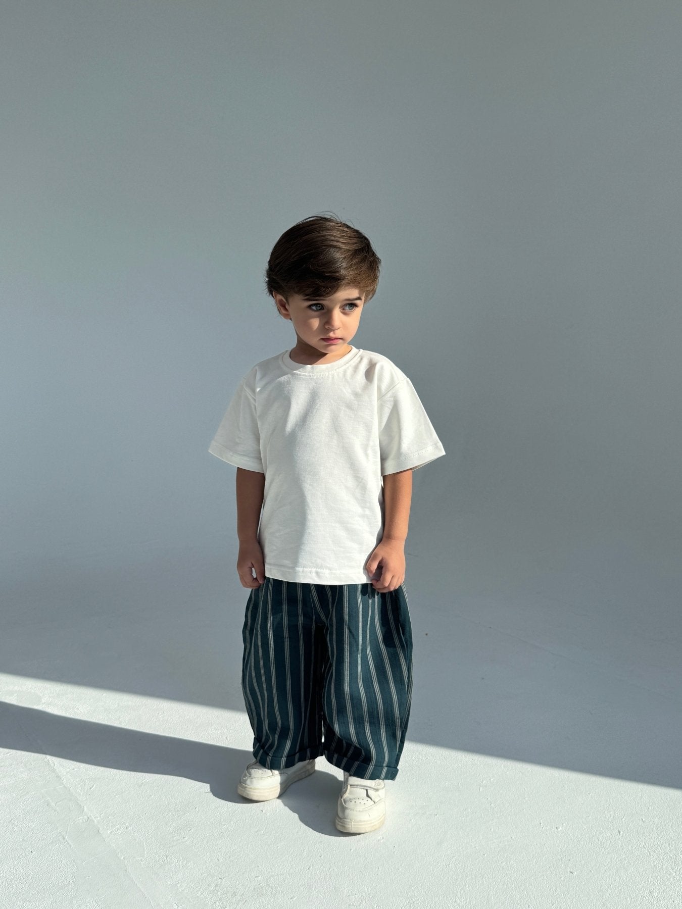 The Striped Olive Pants